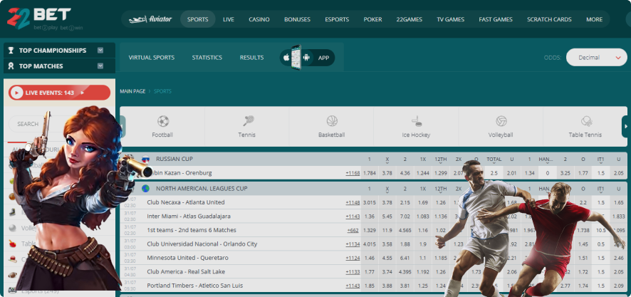 22Bet Online